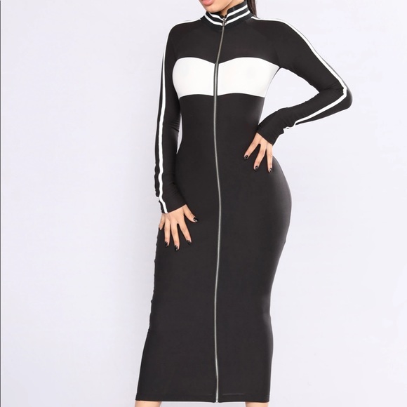 Fashion Nova Dresses Fashion Nova To The Finish Zipper Dress Poshmark